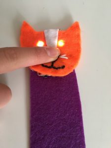 Cat bookmark