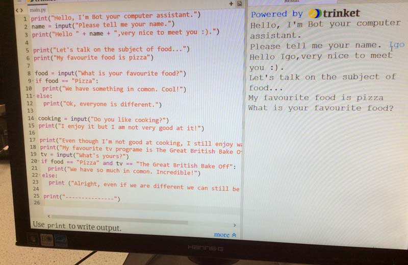 Chatbot In Python Codingbug